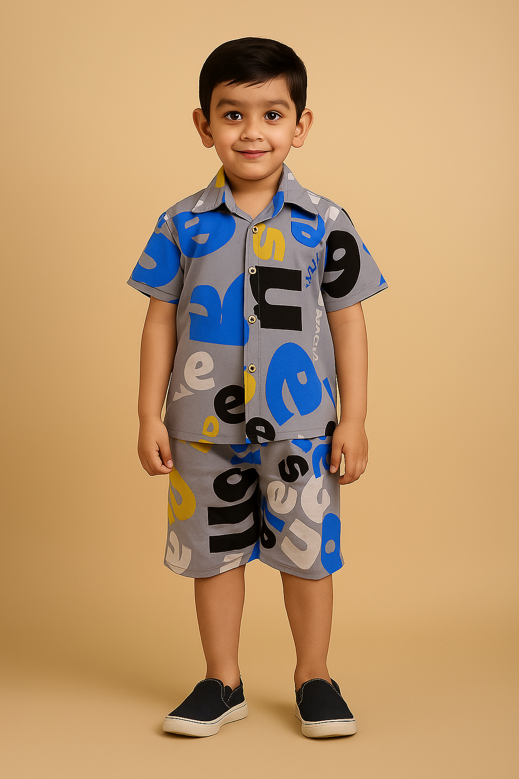 Boy's 2-Piece Graphic Suit