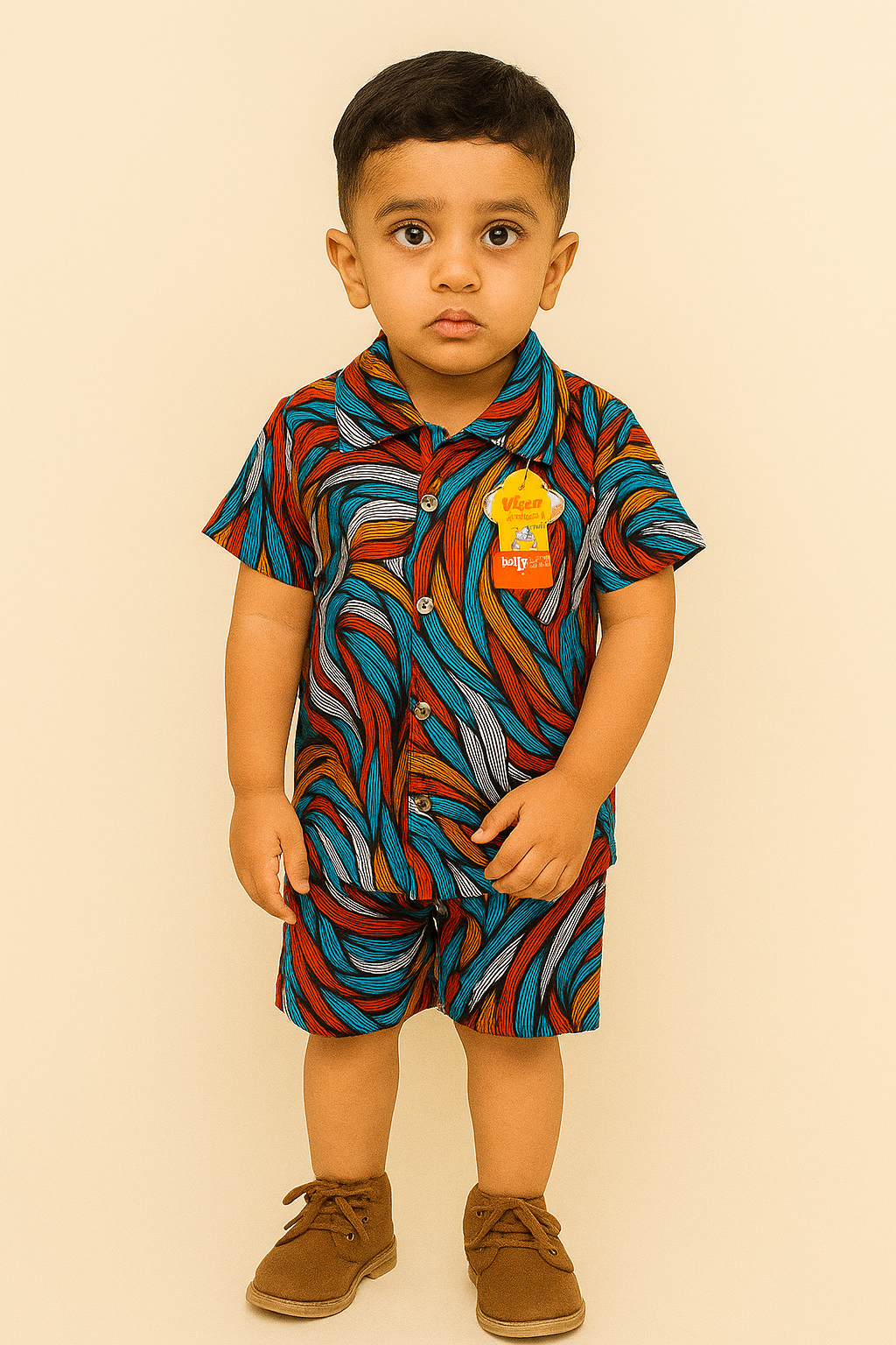 Boy's 2-Piece Graphic Suit