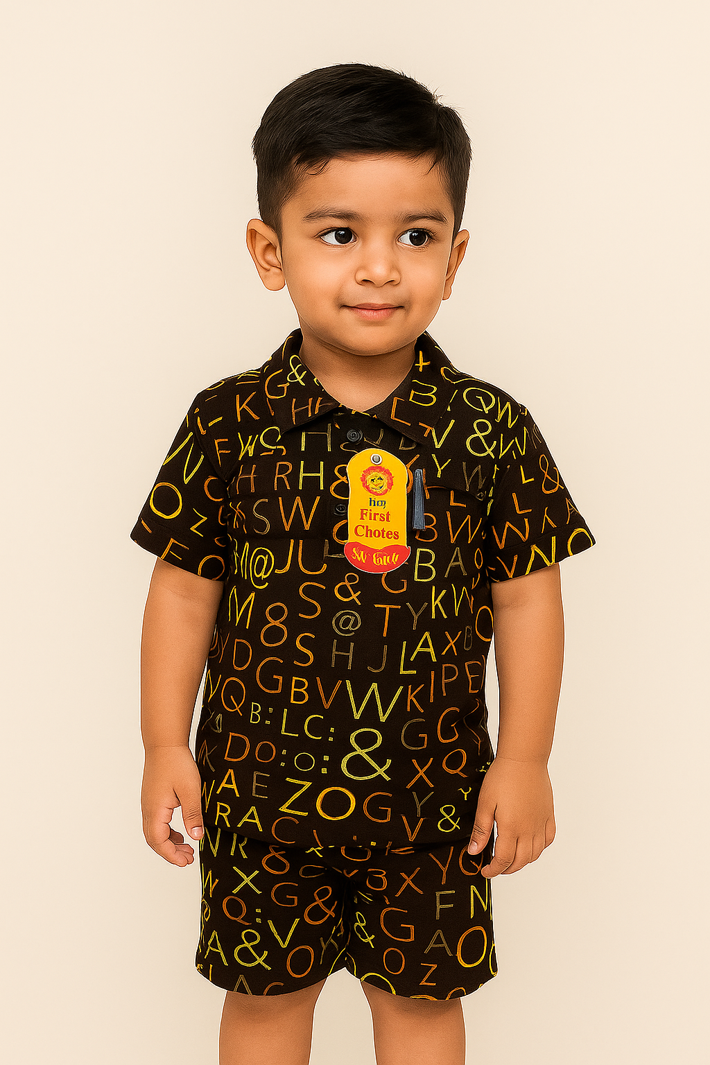 Boy's 2-Piece Graphic Suit