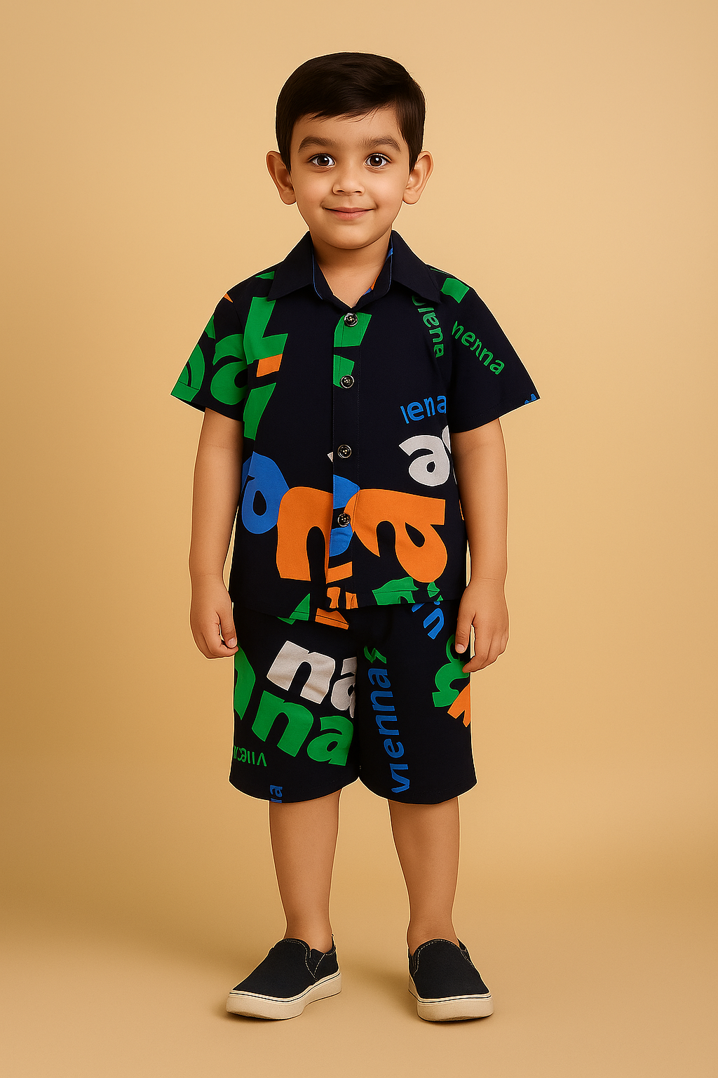 Boy's 2-Piece Graphic Suit