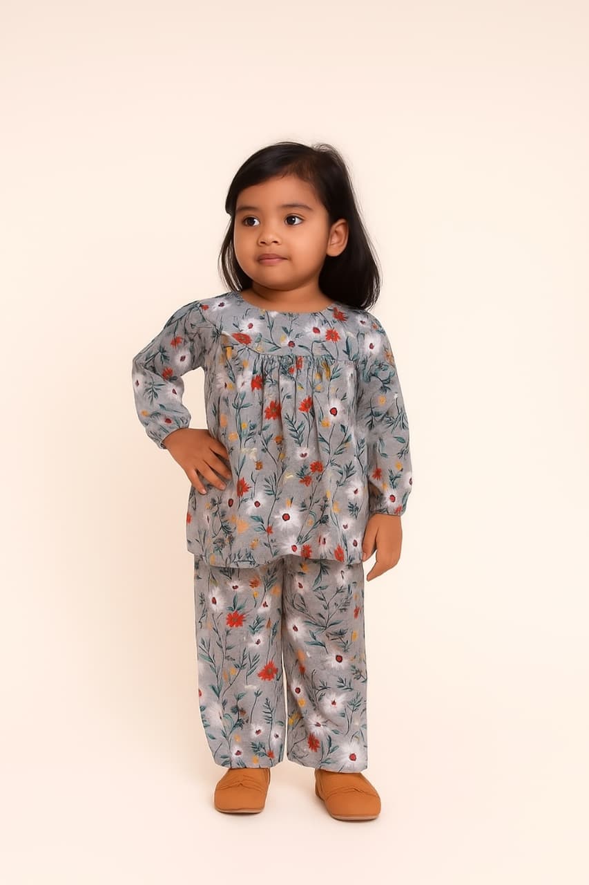 Girls' 2-Piece Graphic Suit