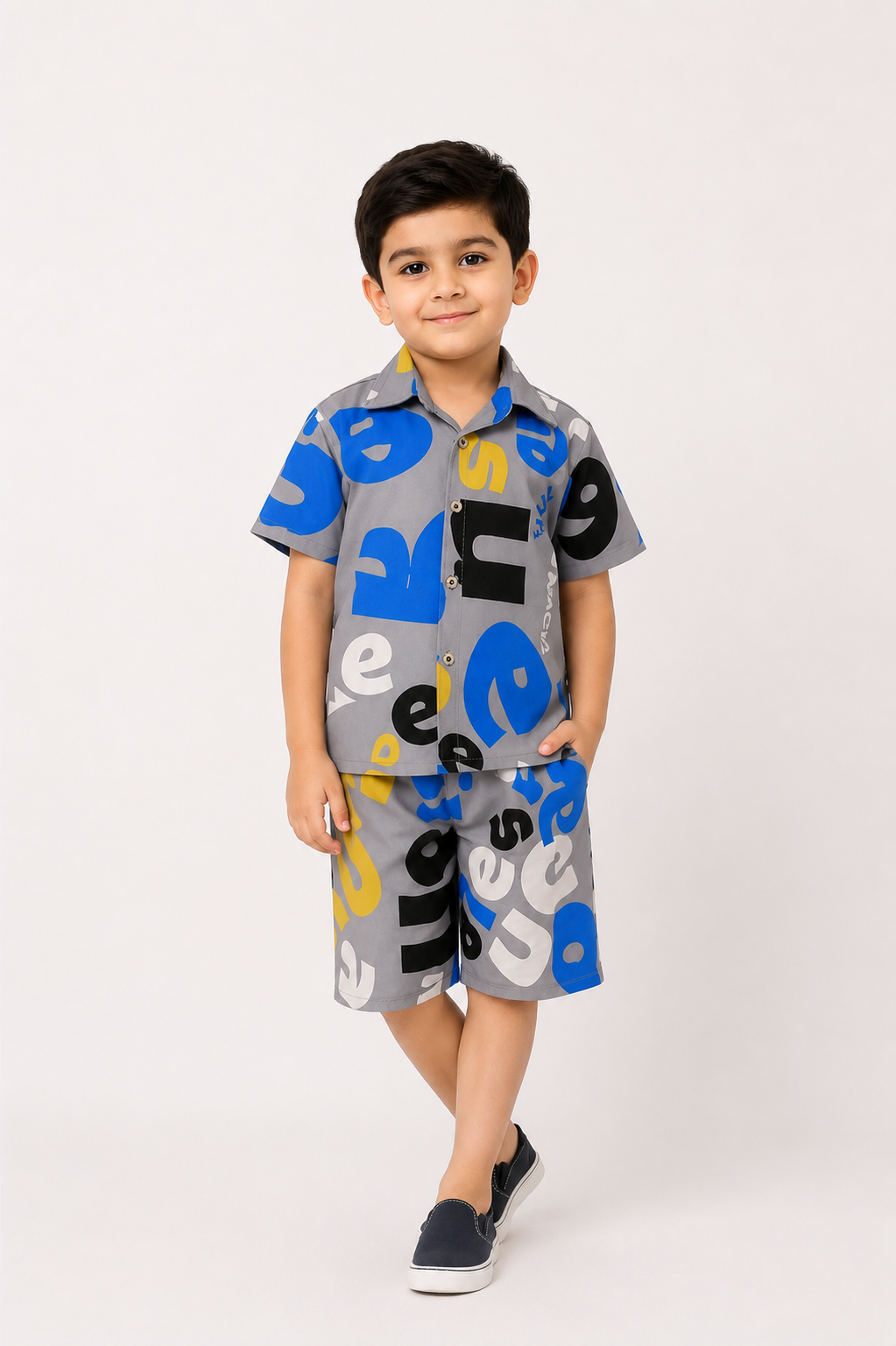 Boy's 2-Piece Graphic Suit