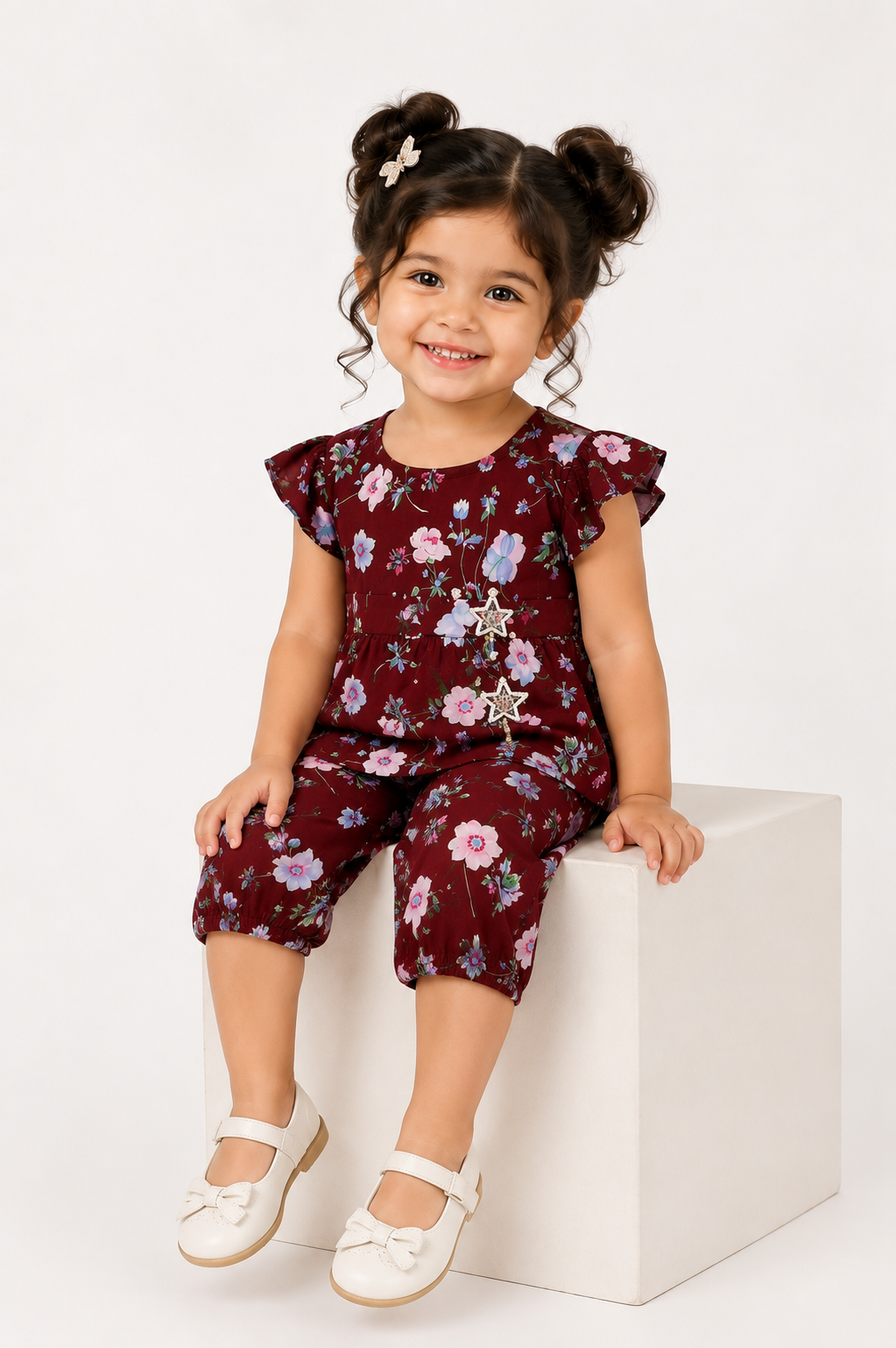 Girls' 2-Piece Graphic Suit – Digital Print