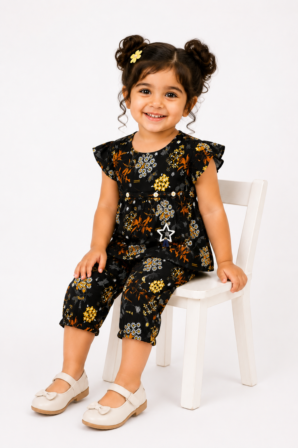 Girls' 2-Piece Graphic Suit – Digital Print